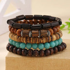 Ethnisch inspirierte Armbänder in mehreren Farben 1