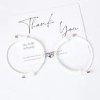 Armbänder für Freundespaar Magnetisches Herz Gourmette 3