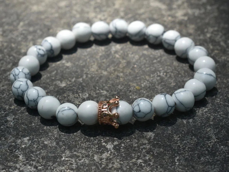 Armbänder für Paare Gourmette Krone König & Königin