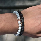 Armbänder für Paare Gourmette Krone König & Königin