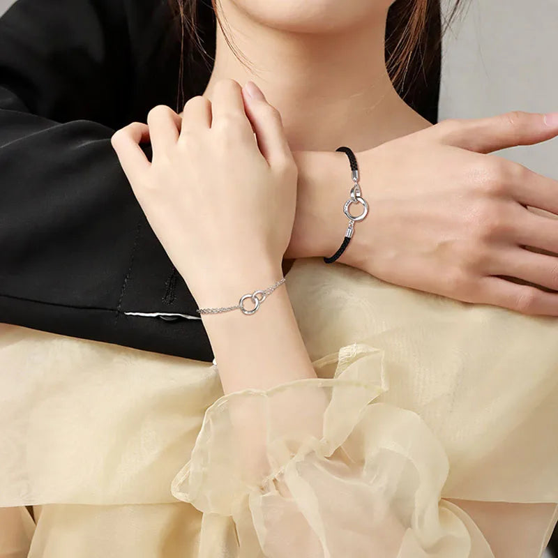 Armbänder für romantische Paare Gourmetglieder Ringe