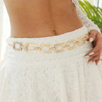 Boho-Hüftkette - Taille- und Bauchschmuck für Damen in Gold