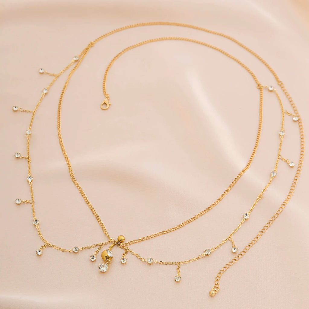 Hüft- und Bauchkette - Taillen- und Bauchschmuck für Damen 