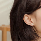 Damenohrringe Lotusblumen-Design