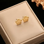 Set aus 3 Schmuckstücken Margeriten Gold 