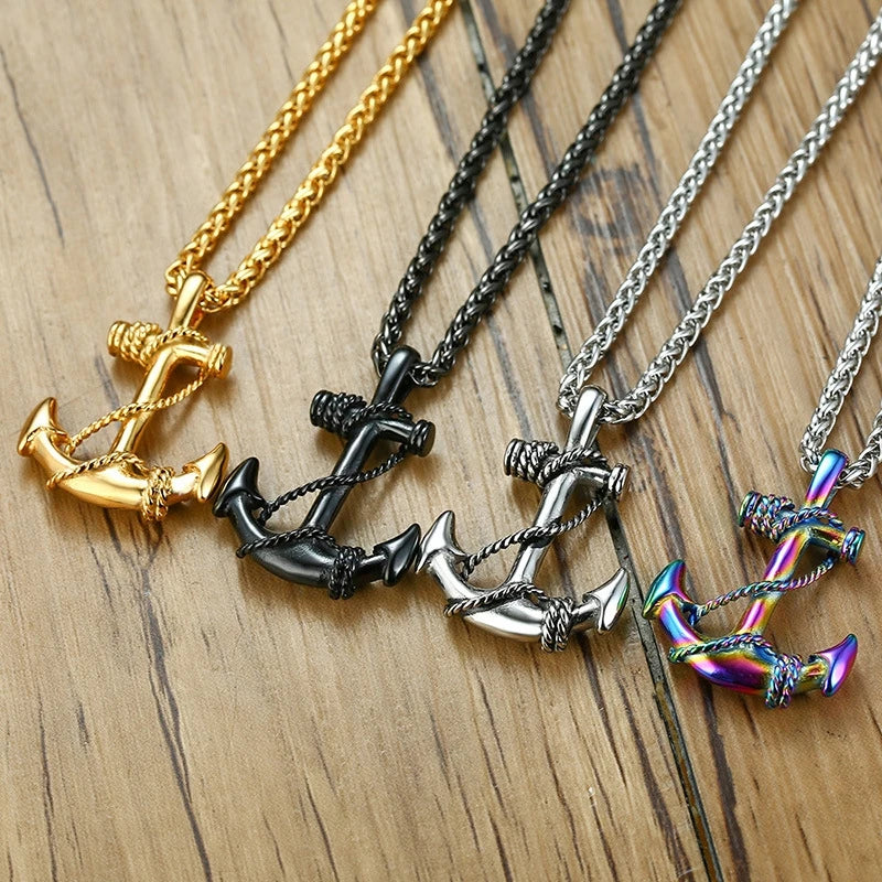 Herren-Ankerkette Gold