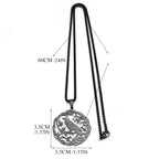 Halskette mit Baum-Anhänger mit Vogel