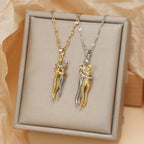 Halskette mit Liebes-Kuschel-Anhänger 