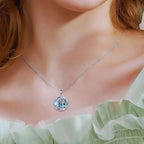 Halskette mit keltischem Lebensbaum-Anhänger