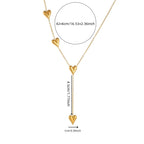 Halskette mit Herzanhänger für Damen