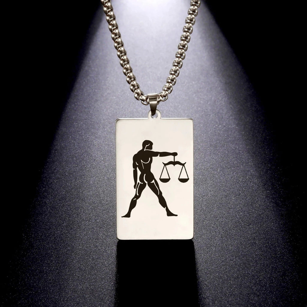 Halskette mit elegantem Anhänger astrologisches Sternzeichen