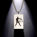 Halskette mit elegantem Anhänger astrologisches Sternzeichen