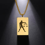 Halskette mit elegantem Anhänger astrologisches Sternzeichen