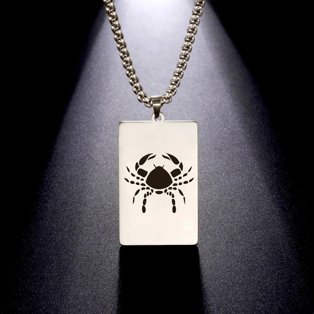 Halskette mit elegantem Anhänger astrologisches Sternzeichen