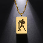 Halskette mit elegantem Anhänger astrologisches Sternzeichen