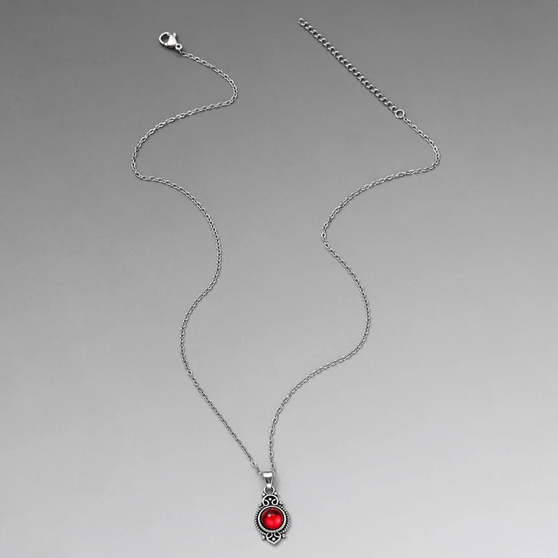 Halskette mit Vintage Ethnischem Anhänger für Damen