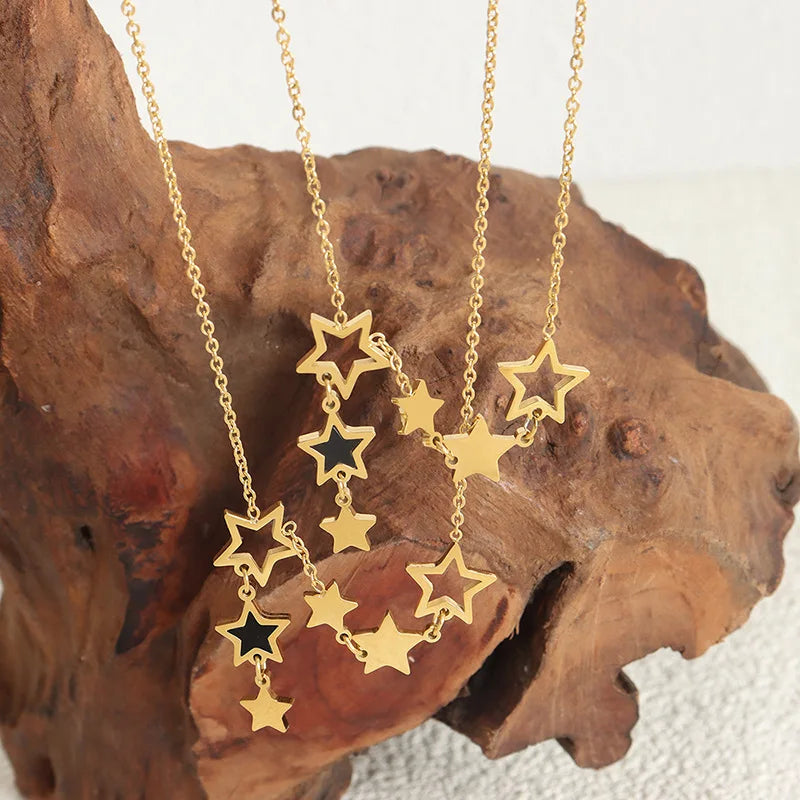 Halskette mit Sternanhänger Astres