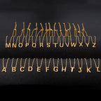 Halskette mit Initialen-Anhänger B