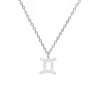 Halskette mit vergoldetem Sternzeichen-Anhänger