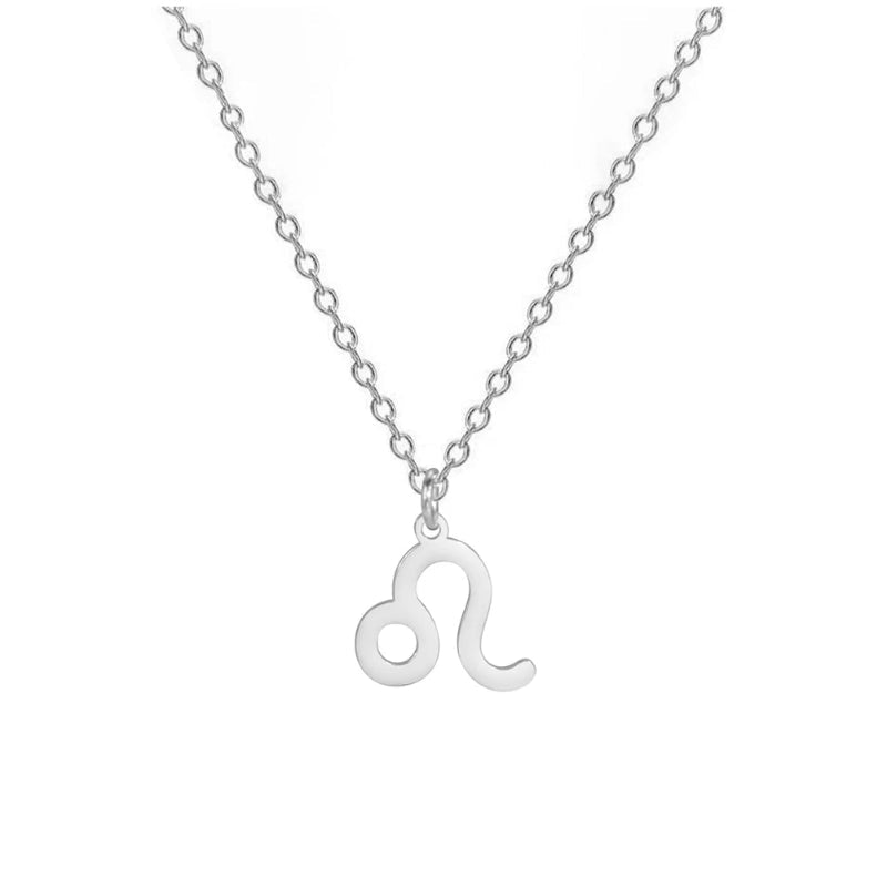 Halskette mit vergoldetem Sternzeichen-Anhänger