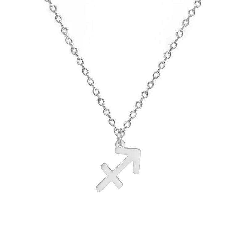 Halskette mit vergoldetem Sternzeichen-Anhänger