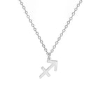 Halskette mit vergoldetem Sternzeichen-Anhänger