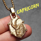 Halskette mit Sternzeichen-Anhänger