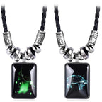 Halskette mit Sternzeichen-Anhänger für Herren