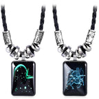 Halskette mit Sternzeichen-Anhänger für Herren