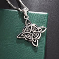 Schutzkette Hexenknoten Wicca Anhänger