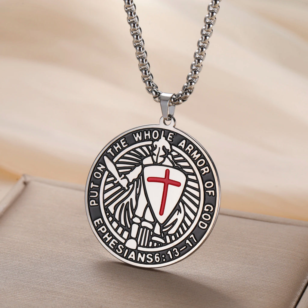 Templer Verteidigung Halskette 