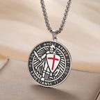 Templer Verteidigung Halskette 