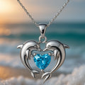 Collier intemporel avec double dauphin