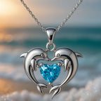 Collier intemporel avec double dauphin
