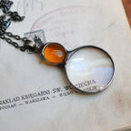 Vergrößerungslupen-Halskette 