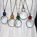 Vergrößerungslupen-Halskette 