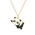 Panda Halskette Gold B