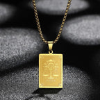 Halskette Anhänger mit Sternzeichen