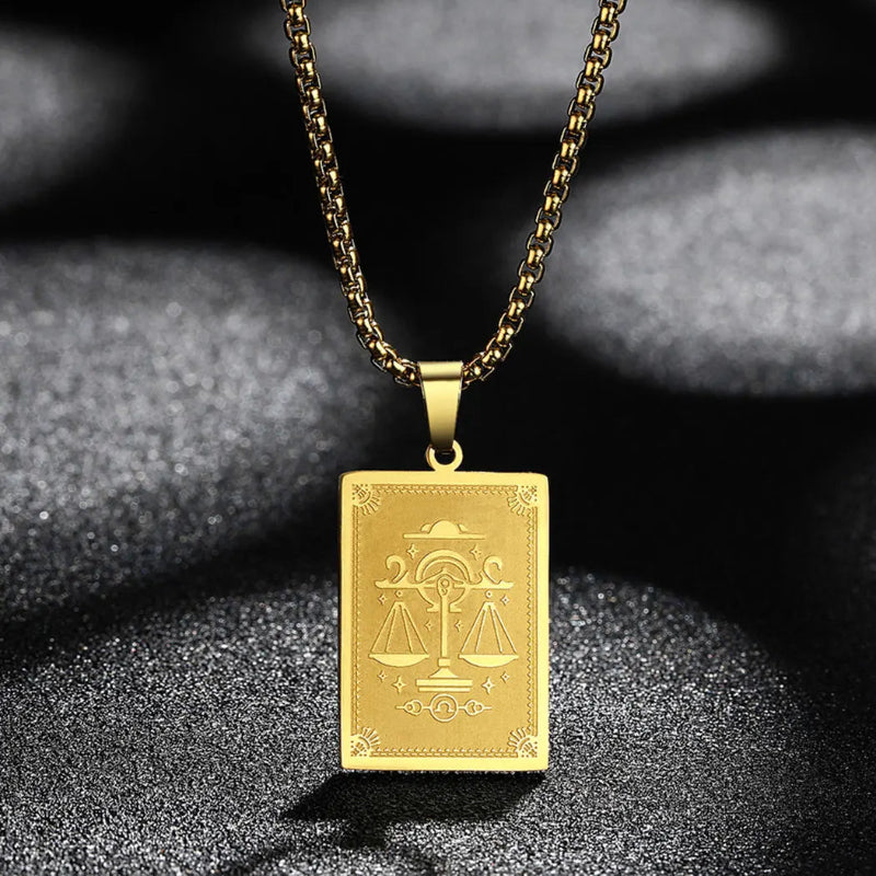 Halskette Anhänger mit Sternzeichen