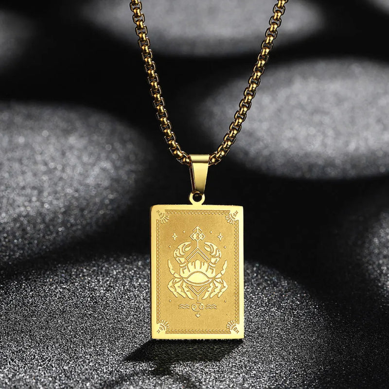 Halskette Anhänger mit Sternzeichen