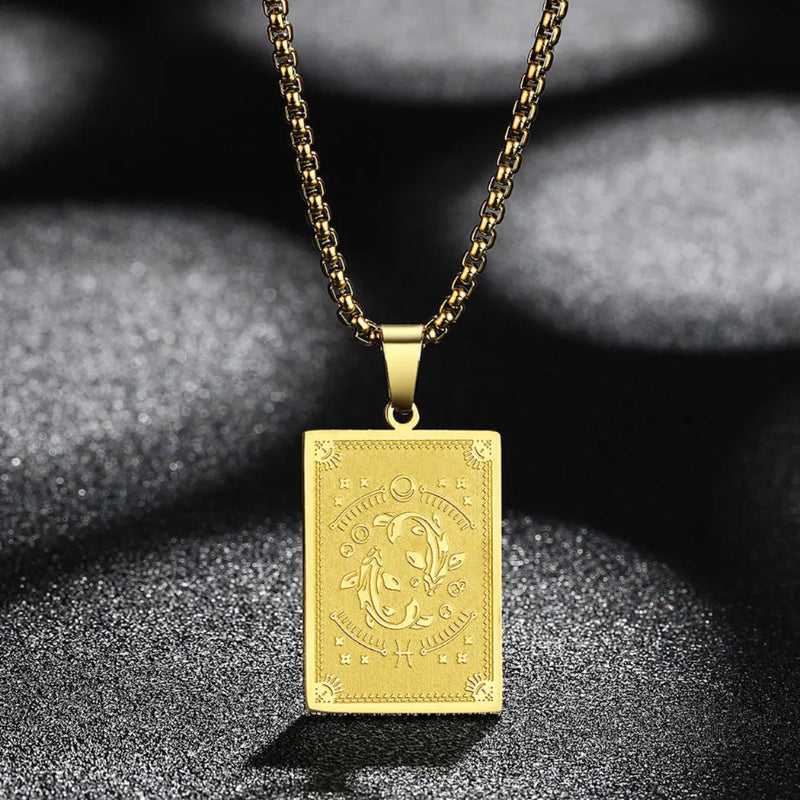 Halskette Anhänger mit Sternzeichen