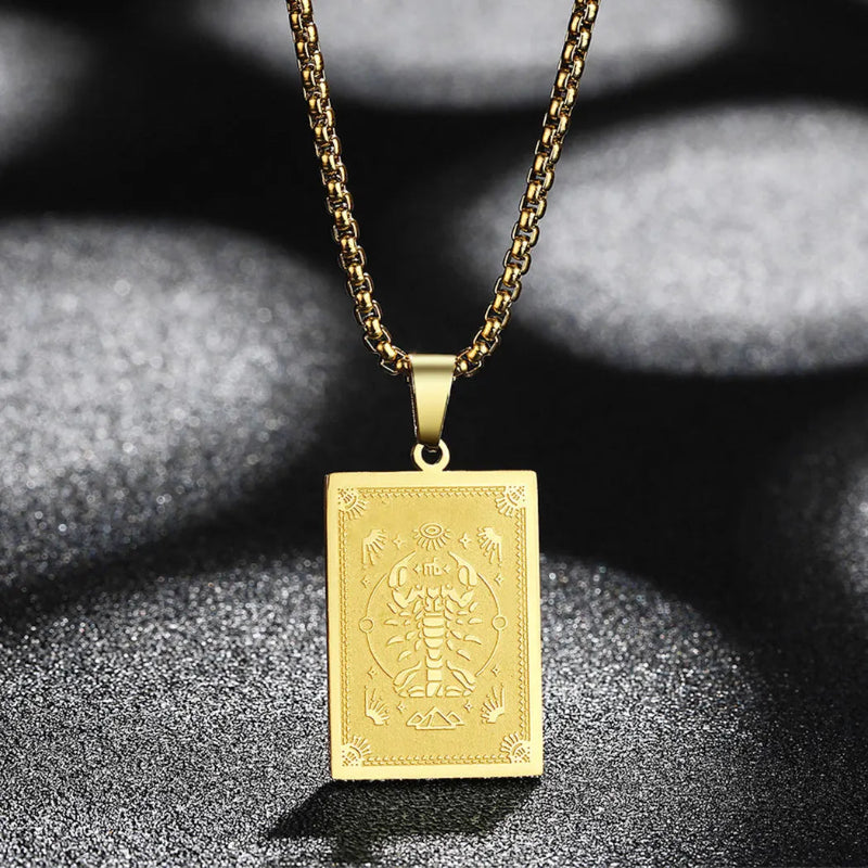 Halskette Anhänger mit Sternzeichen