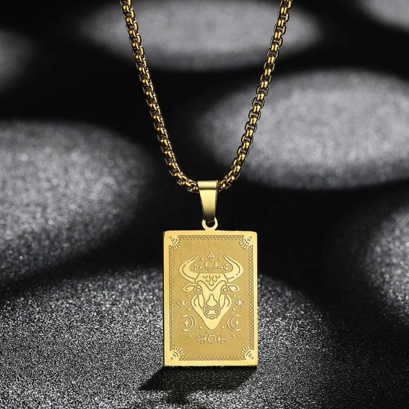 Halskette Anhänger mit Sternzeichen