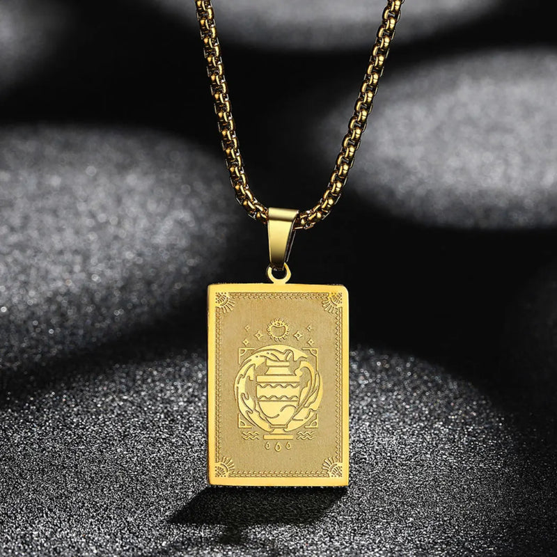 Halskette Anhänger mit Sternzeichen