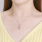 Halskette Anhänger Umarmung Hund und Herrchen 