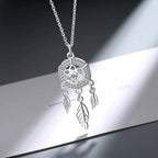 Traumfänger-Anhänger-Halskette