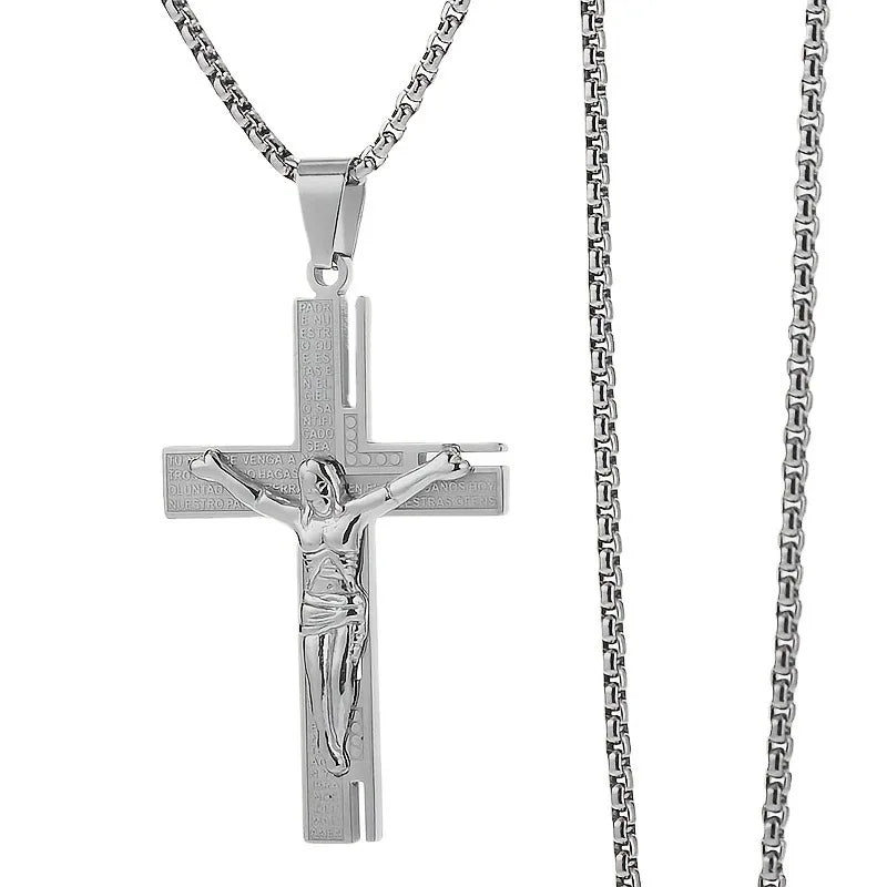 Halskette & Anhänger Kreuz Herren Jesus Kreuz 