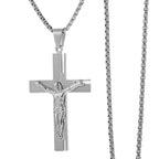 Halskette & Anhänger Kreuz Herren Jesus Kreuz 