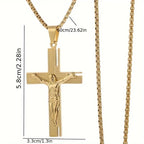 Halskette & Anhänger Kreuz Herren Jesus Kreuz 