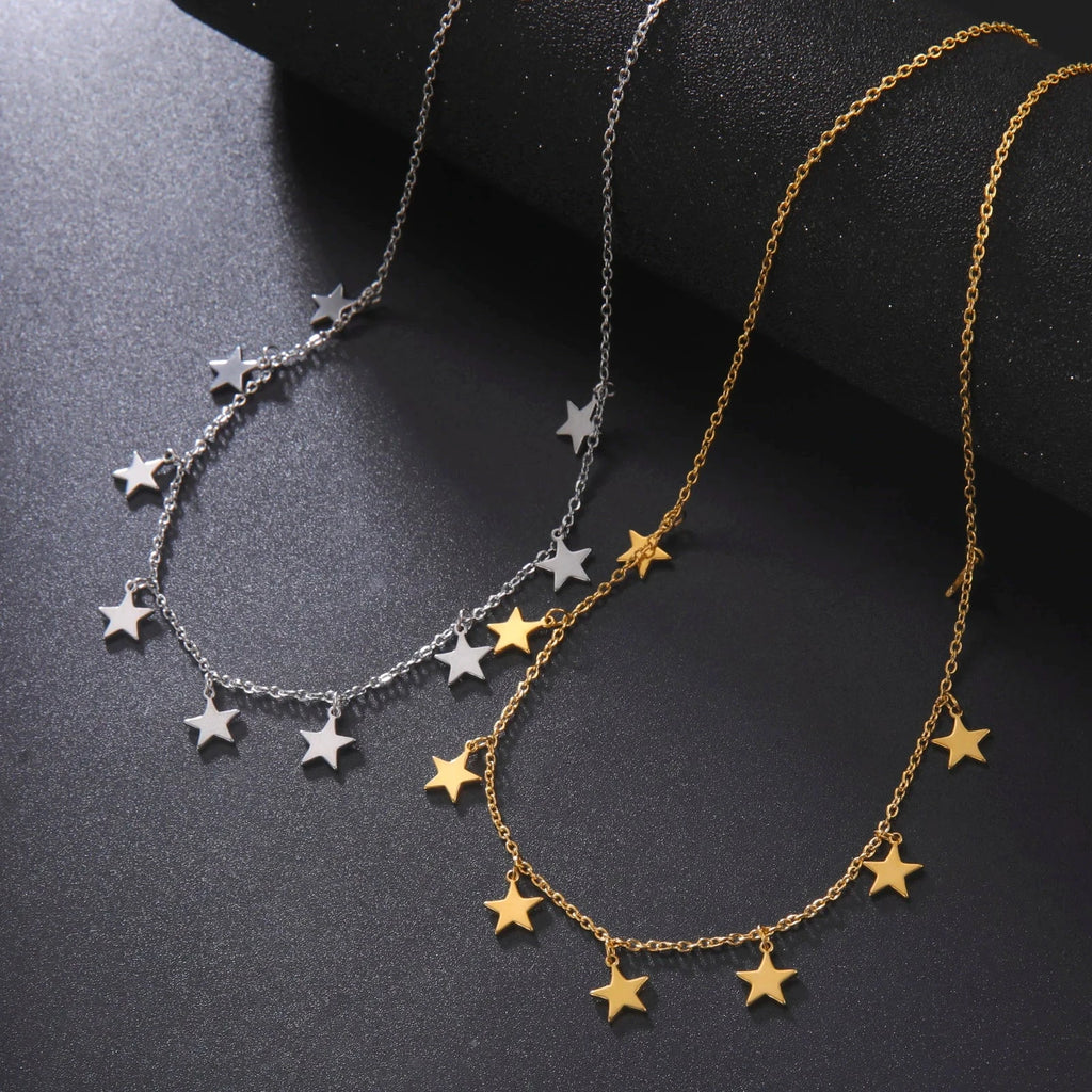 Halskette Anhänger Stern Astrologie 